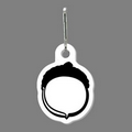 Zippy Clip - Acorn Decorative Tag W/ Clip Tab